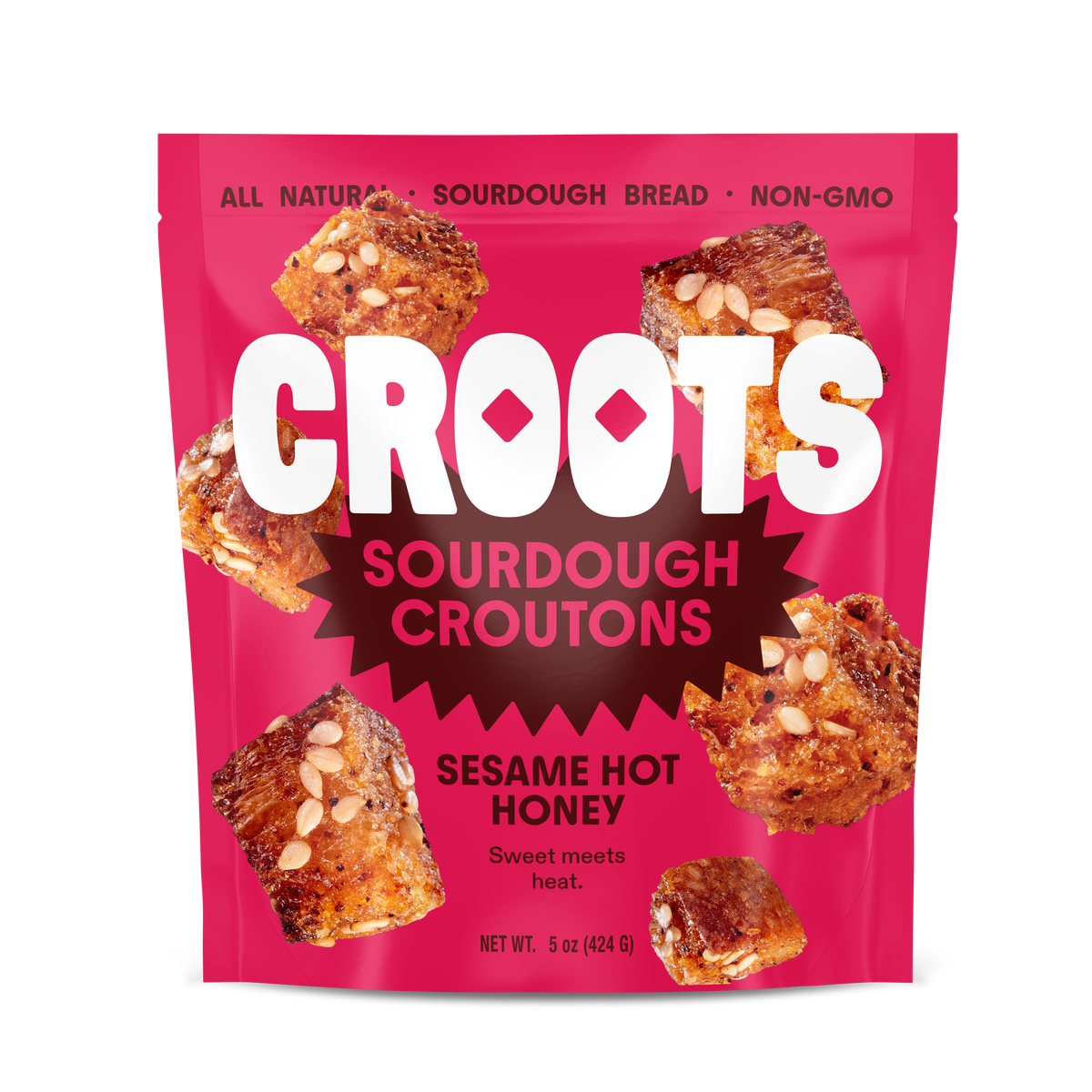 Sesame Hot Honey Snacking Croutons (6 ct)