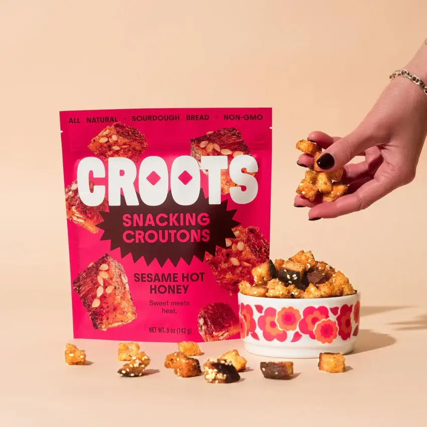 Sesame Hot Honey Snacking Croutons (6 ct)