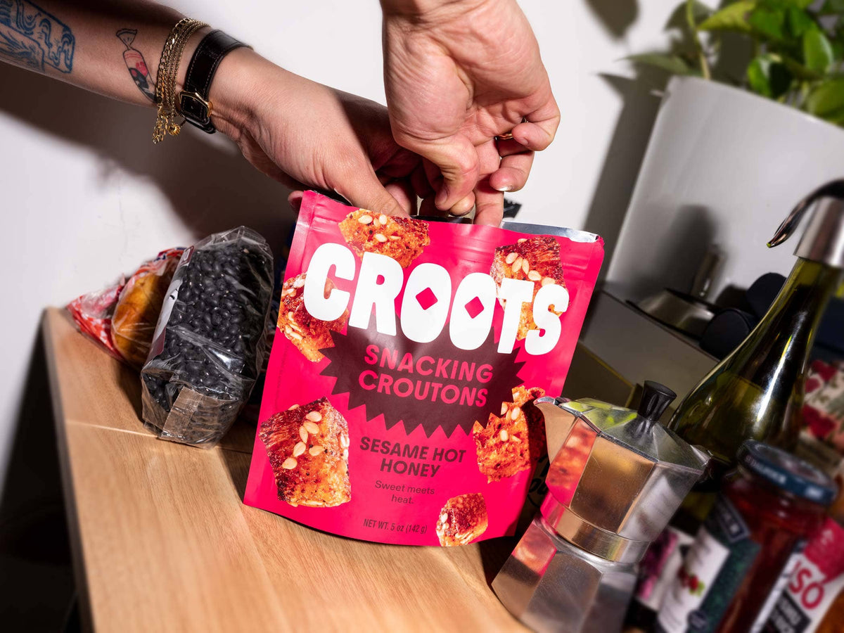 Sesame Hot Honey Snacking Croutons (6 ct)