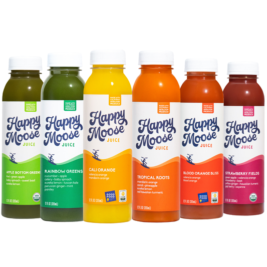 Best Sellers - Cold-Pressed Juice - 6 Recipes x 6 Bottles