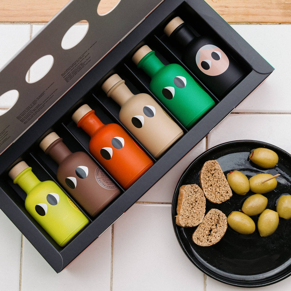 Mini olive oils gift box 6x50ml