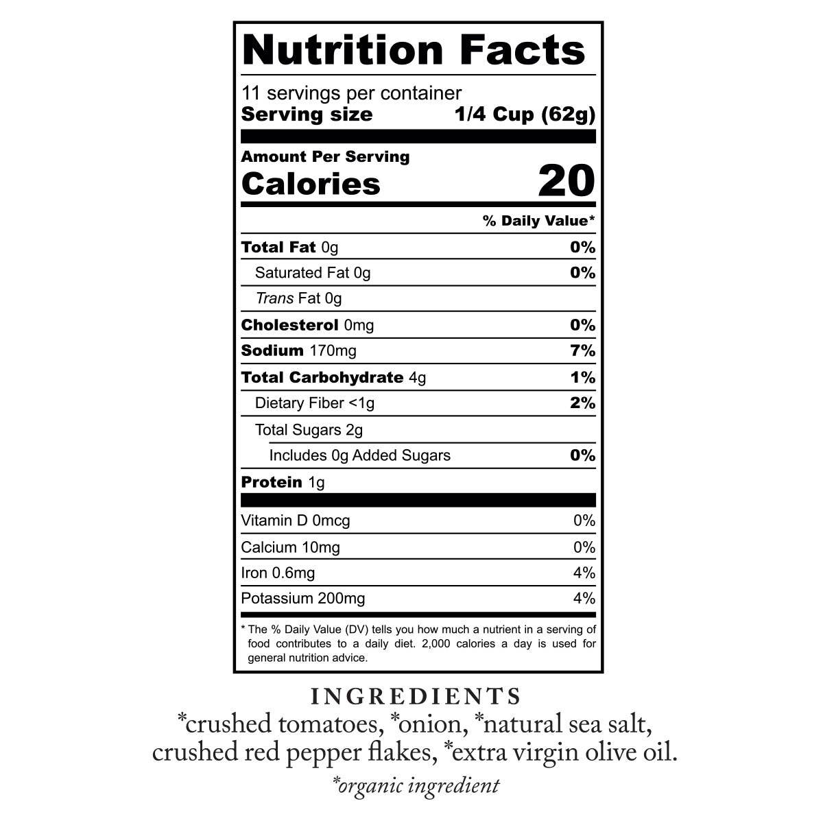 Arrabbiata Marinara Pasta Sauce